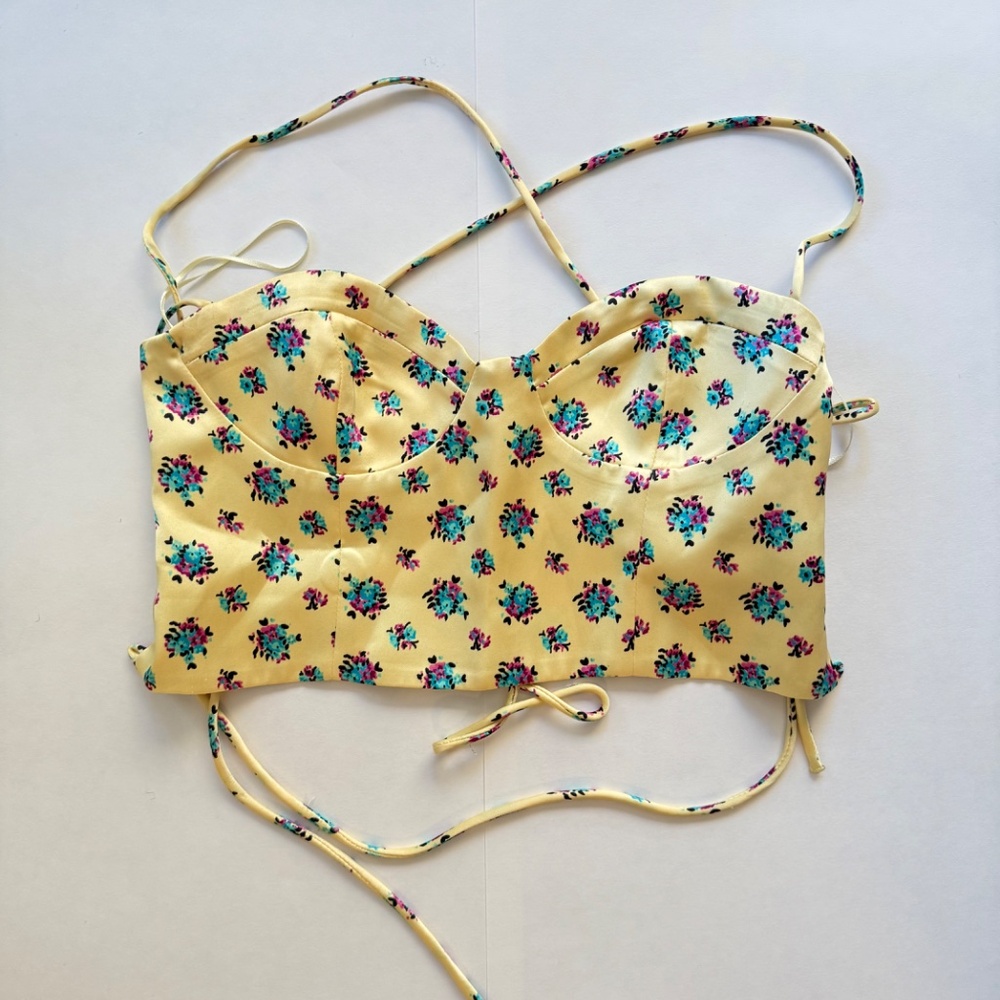 ZARA Yellow top